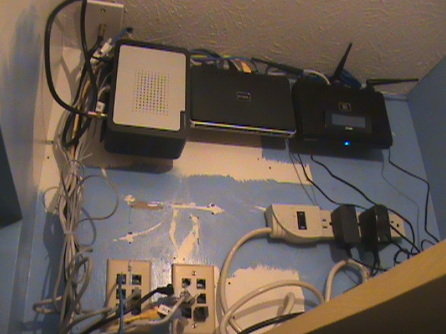 Wiring Closet 1 - Modem - Router- Switch.JPG